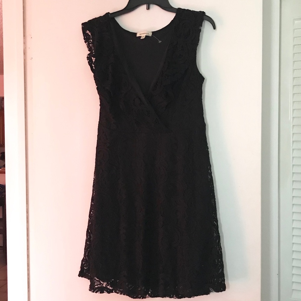 NWOT!! Cute black cocktail dress junior sz XL